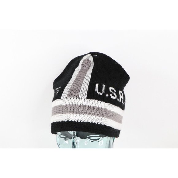 NOS Vintage 90s Streetwear Womens Virgo Zodiac Sign Spell Out Knit Beanie Hat Vintage | Accessories | Nos Vintage 9s Streetwear Womens  main image 2